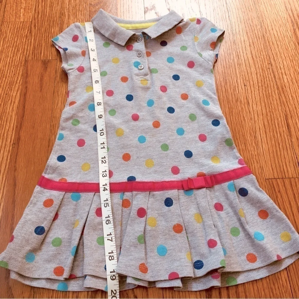 Carter's Toddler Little Girls Polka Dots Short Sleeve Dress